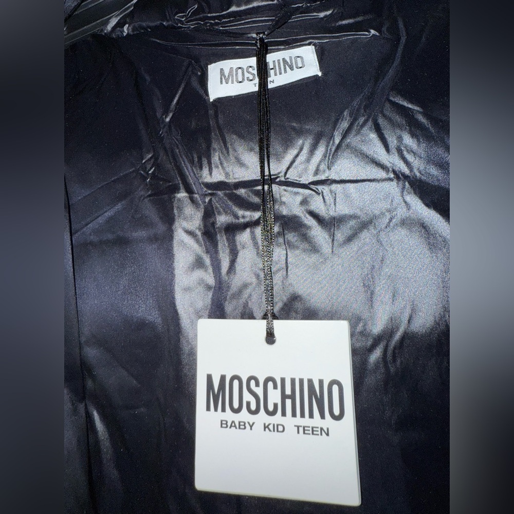 NWT Moschino Printed puffer jacket Sz 14 - Picture 7 of 10